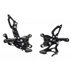 Bonamici Racing Aluminium Rearsets for the Aprilia RSV4 / Tuono V4  (2017+) - Standard Shift